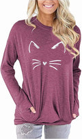 Akihoo Womens Casual Long Sleeve Tunic Tops Crew Neck Shirt Blouses by Akihoo
