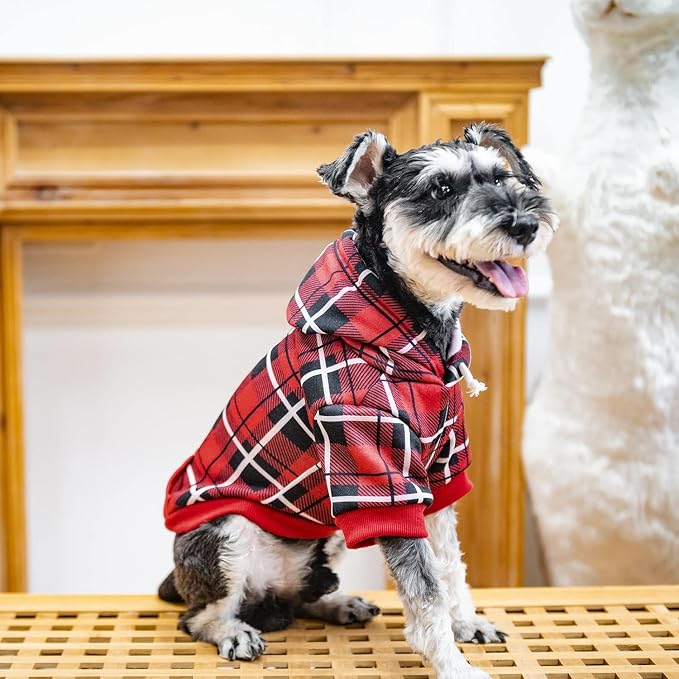 EXPAWLORER Plaid Dog Hoodie - Image 6