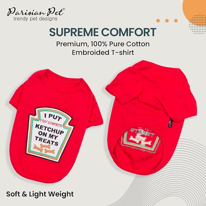 Parisian Pet Ketchup Dog Costume - Image 2