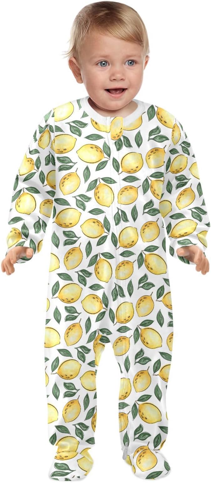 Baby Sleepers For Girl Boys Newborn Baby Play One-Piece Footies For 0-24 Months - Image 2