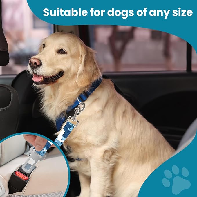 Adjustable pet cat and Dog car seat Belt，The Lanyard is Flexible and Adjustable - Image 4