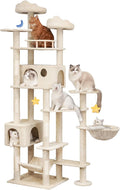 79inch Heavy Duty Cat Tree for Indoor Cats Large Adult, Tall Giant Cat Tower by Meecal