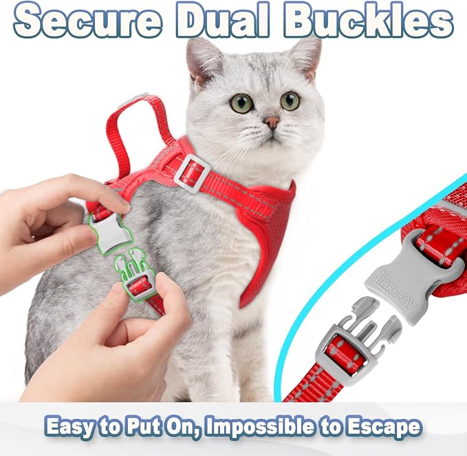 Cat Harness and Leash Set Escape Proof - Image 6