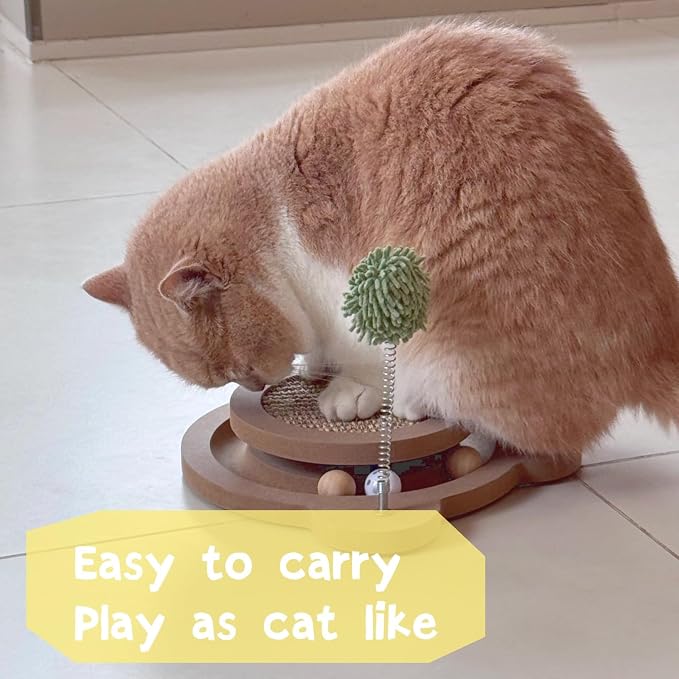 Cute Cat Scratcher, Interactive Scratcher Toys - Image 4