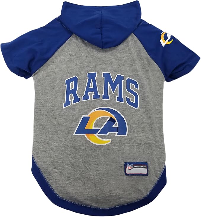 Pets First NFL Los Angeles Rams Hoodie by PETSFIRST