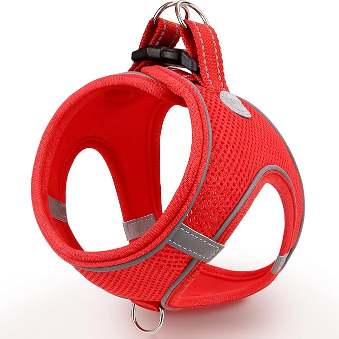 Joytale Small Dog Harness, Breathable Mesh Step-in Vest, Reflective Soft Padded by Joytale