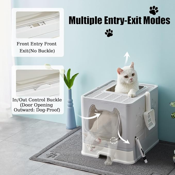 Vealind Covered Litter Box - Image 3