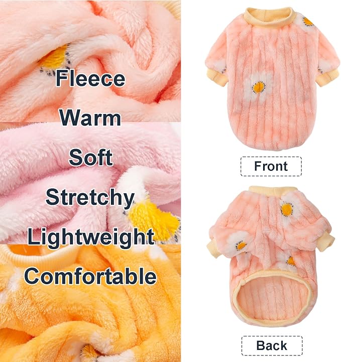 Dog Sweater, 3 Pack Dog Sweaters - Image 3