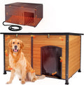 59.1" Extra Large Heated Dog House by Aivituvin