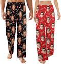 Artsadd Personalized Christmas Pajama Pants Socks by Artsadd