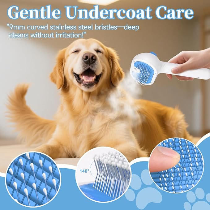 Pet Steam Brush for Dog & Cat - Image 4