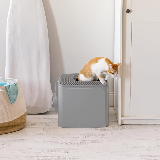 IRIS USA Cat Litter Box Top Entry - Image 6