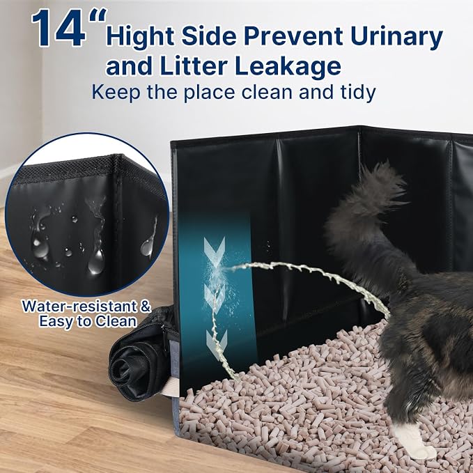 17.7 x 13.5 x 13.75 Travel Litter Box - Image 2