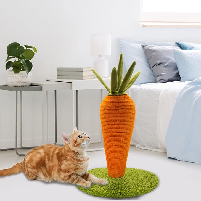 Carrot Cat Scratching Post - Image 9