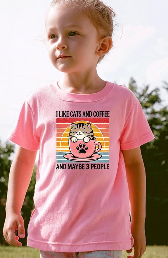 Kids Toddler Little Boys Girls T-Shirt Short Sleeve Funny Animals Graphic - Image 3