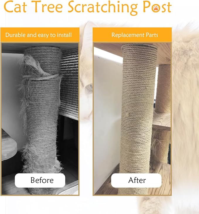 4 Pcs Cat Scratching Post Replacement - Image 6
