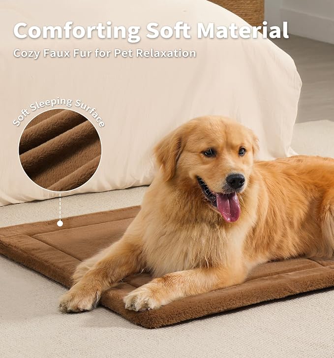 MADE 4 PETS Dog Crate Pad Bed for Large Dogs, Washable & Reversible, Anti-Slip - Image 2