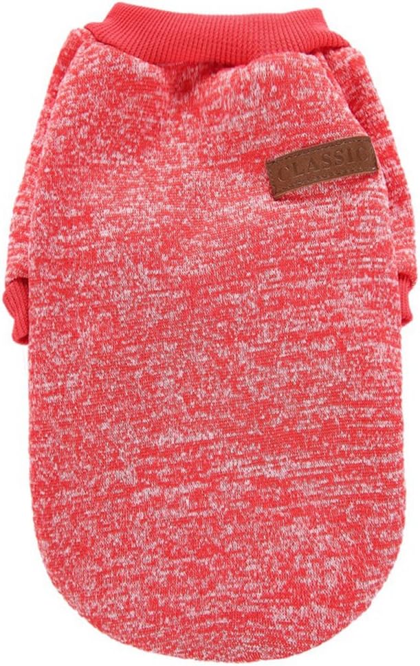 Jecikelon Dog Clothes Dogs Sweater Soft Puppies Clothing Winter Puppy Sweaters - Image 5