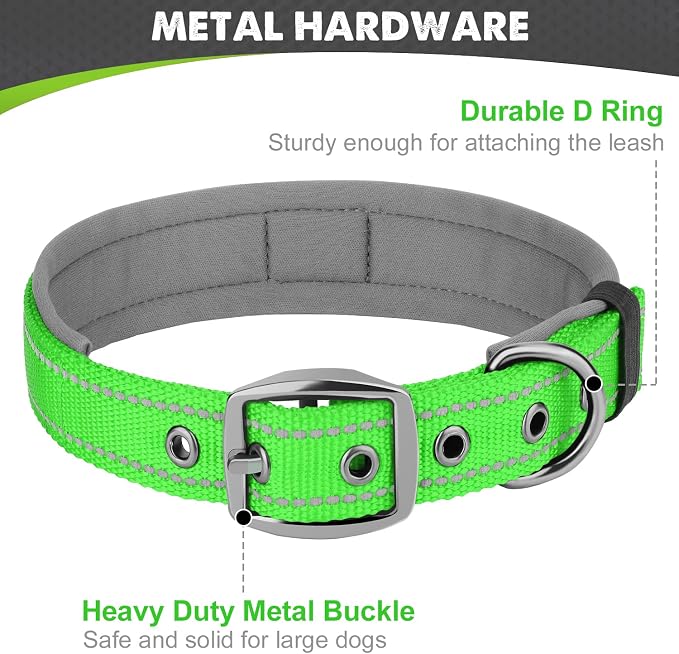 Joytale Dog Collar for Extra Large Dogs, Neoprene Padded and Adjustable - Image 5