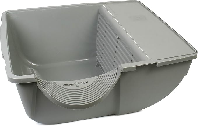 Omega Paw Elite Self Cleaning Roll 'n Clean Litter Box, Midnight Black - Image 3