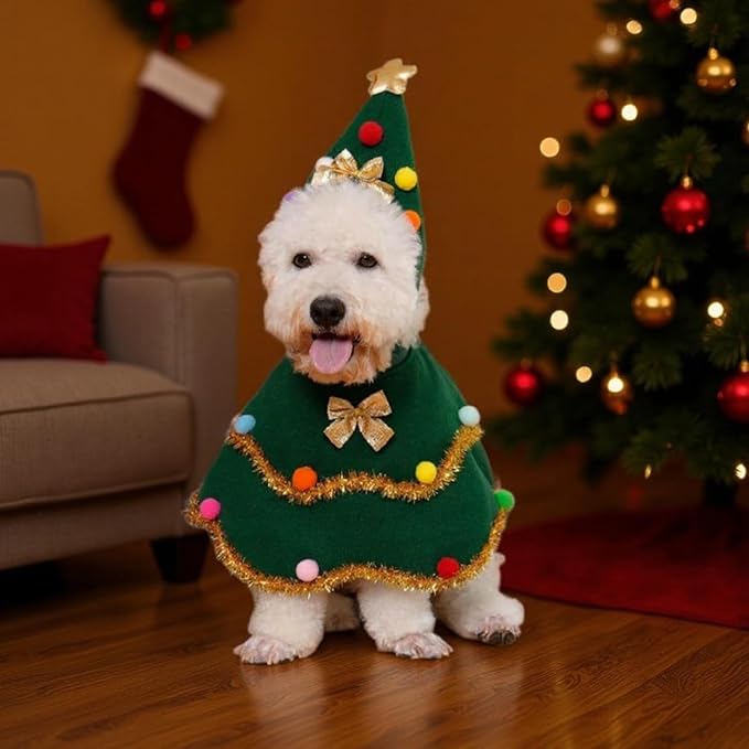 Christmas Pet Outfit，Custom Fit Holiday Clothes - Image 3