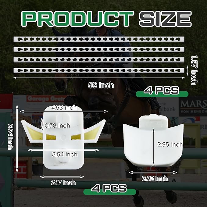Abbylike 5 Ft. Metal Keyhole Tracks - Image 5