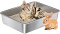 Stainless Steel Litter Box by Nyutu