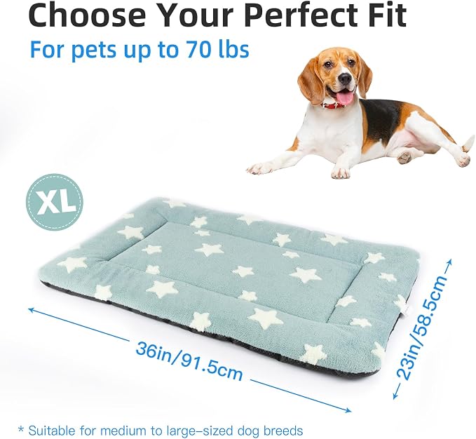 Mora Pets Dog Crate Pad Dog Kennel Bed Mat - Image 6