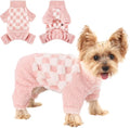 Sebaoyu Turtleneck Dog Pajamas for Small Dogs, Fleece Sweater Winter Cute Tiny by Sebaoyu