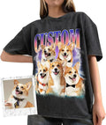 Custom Dad Shirt Personalized Picture T-Shirt by Pikurluv