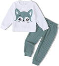 Jecson Toddler Girl Fall Clothes: Soft Outfits Set Embroidered Knit Top & by WarmthLoveinStitches