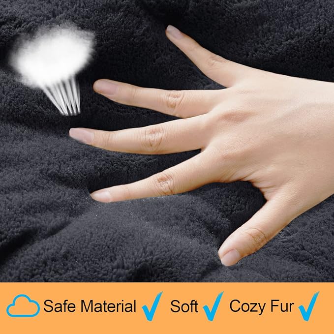 Dog Beds Crate Pad for Small Dogs Ultra Soft Dog Crate Bed Washable & Anti-Slip - Image 4