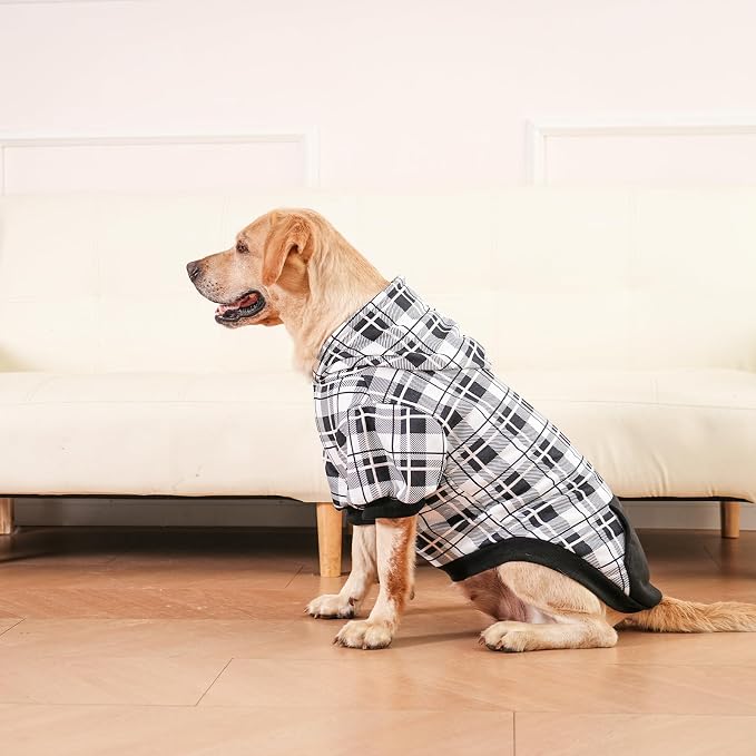 EXPAWLORER Plaid Dog Hoodie - Image 7