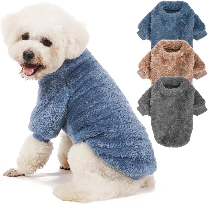 Dog Sweater, 3 Pack Dog Sweaters by Kyaringtso