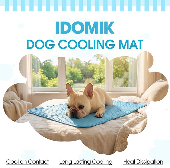 IDOMIK Dog Cooling Mat for Large Medium Small Dogs, Self Cooling Pet Mat - Image 4