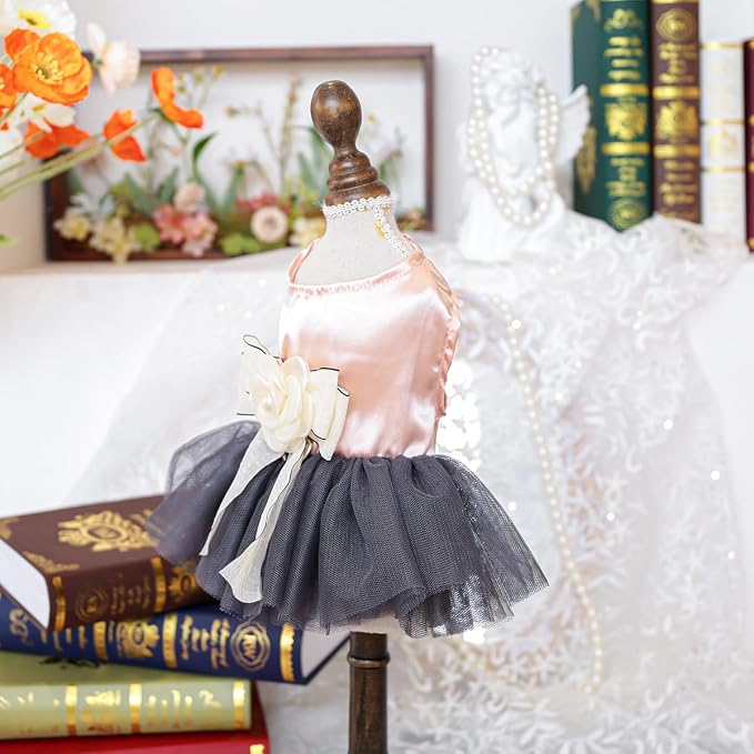 Fashion Sweet Puppy Dog Blingbling Princess Skirt Pet Dog Lace Cake Camisole - Image 2
