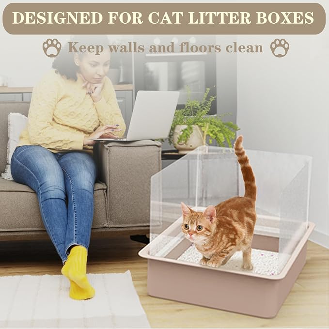 12Pcs Cat Litter Box Pee Shields - Image 6