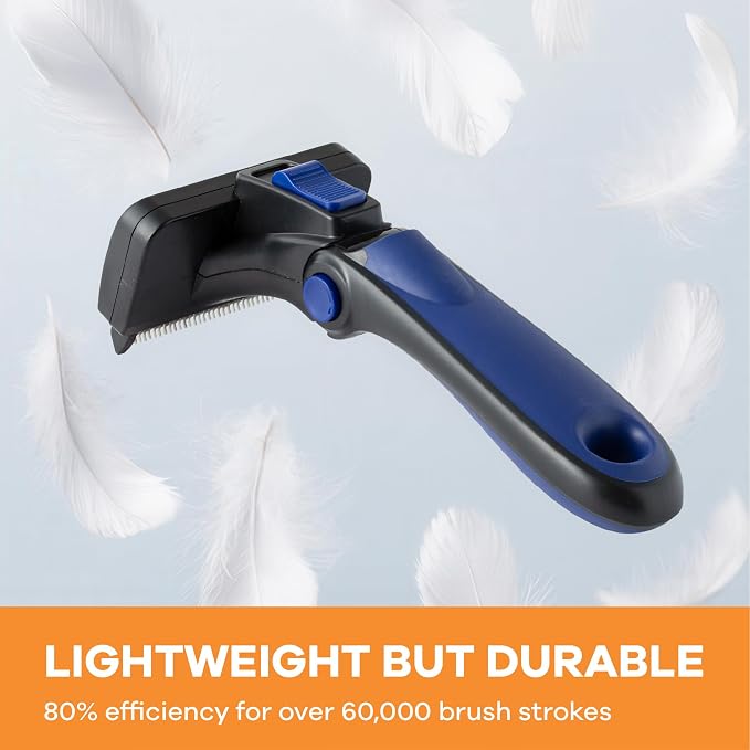 Deshedding Dog Brush for Short/Medium Hair – Gentle Deshedding Tool for Dogs & - Image 7