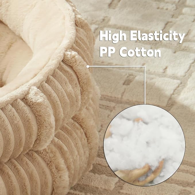 Cat Beds for Indoor Cats, Kitten Bed, Dog Bed for Small Dogs Breeds, Puppy - Image 3
