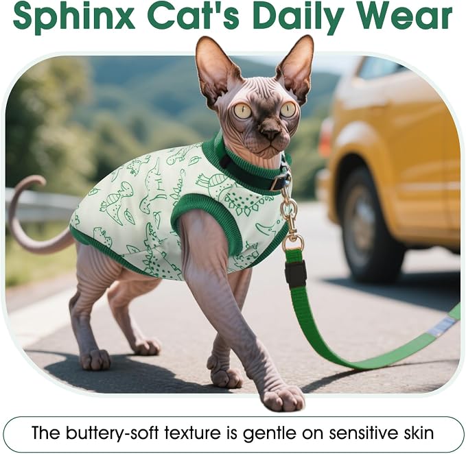 DENTRUN Sleeveless Cat Vest - Image 6
