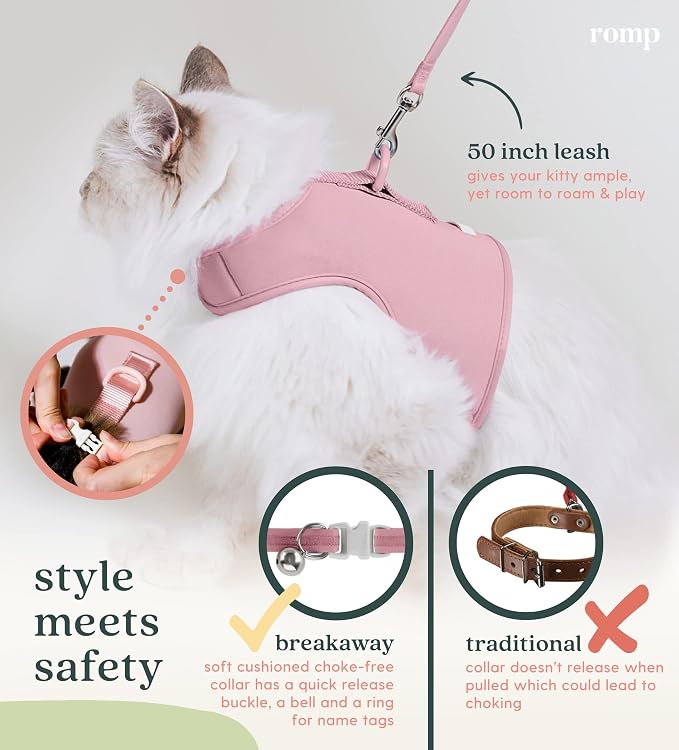 Cat Harness, Collar & Leash Set - Image 3