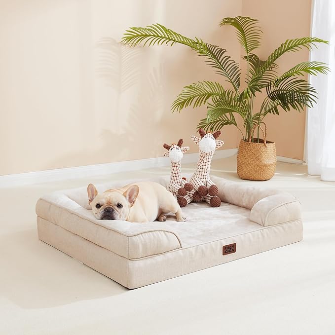 EHEYCIGA Orthopedic XL Dog Beds, Waterproof Memory Foam Dog Bed - Image 5