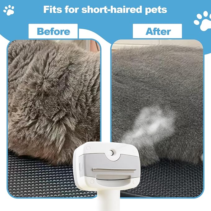 Pet Steam Brush for Dogs & Cats – Self Cleaning, 3 in 1 Hair Removal Comb Steam - Image 6