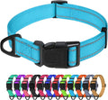 TagME Small Dog Collar, Adjustable Reflective Nylon Pet Collar by TagME