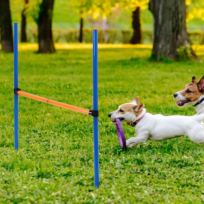 EVTSCAN Dog Agility Travel Jump Set, Obstacle Course - Image 2