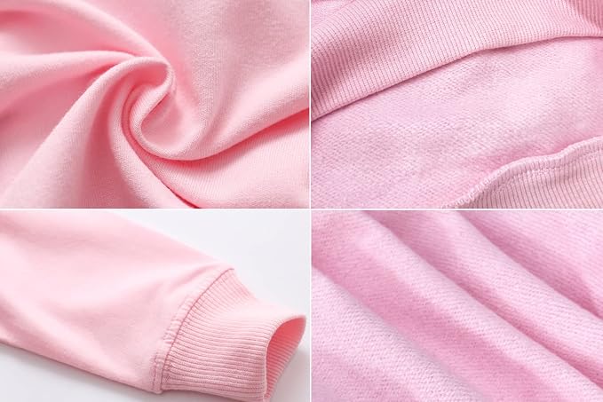 RETSUGO Toddler Baby Girls Sweatshirts Casual Pullover Crewneck Winter Long - Image 6
