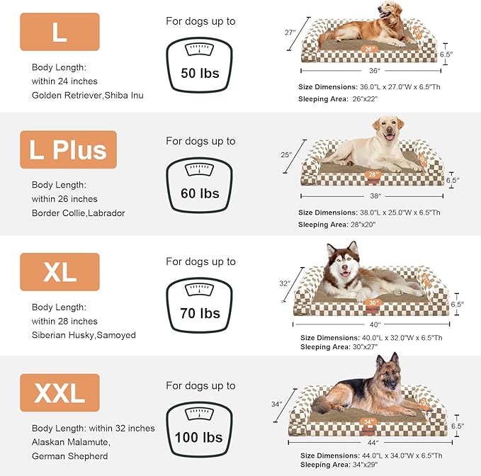 Large Dog Bed Orthopedic Washable: Beds Bolster XXL Bed Big XLarge Dogs Egg - Image 7