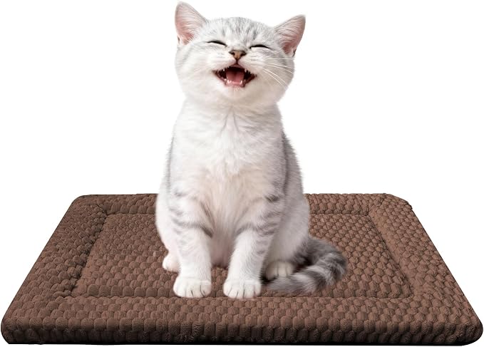Dog Bed Mat - Dog Crate Pad - Reversible Mat by FogkissComfyPawsHome