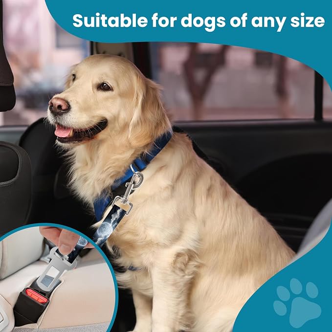 Adjustable pet cat and Dog car seat Belt，The Lanyard is Flexible and Adjustable - Image 4