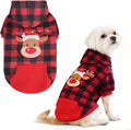 EXPAWLORER Plaid Dog Hoodie by EXPAWLORER